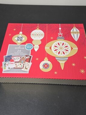 Hallmark 24 Handmade Holiday Cards Assortment